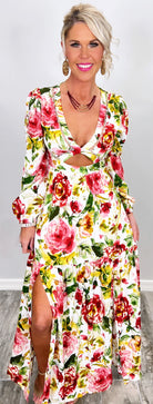 Where I Want To Be Floral Maxi Dress-Dress-privityboutique.com-Privity Boutique, Women’s Fashion Boutique in Mesa, Arizona