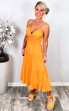 It All Begins With Love Maxi Dress - Orange-Dress-privityboutique.com-Privity Boutique, Women’s Fashion Boutique in Mesa, Arizona