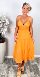 It All Begins With Love Maxi Dress - Orange-Dress-privityboutique.com-Privity Boutique, Women’s Fashion Boutique in Mesa, Arizona