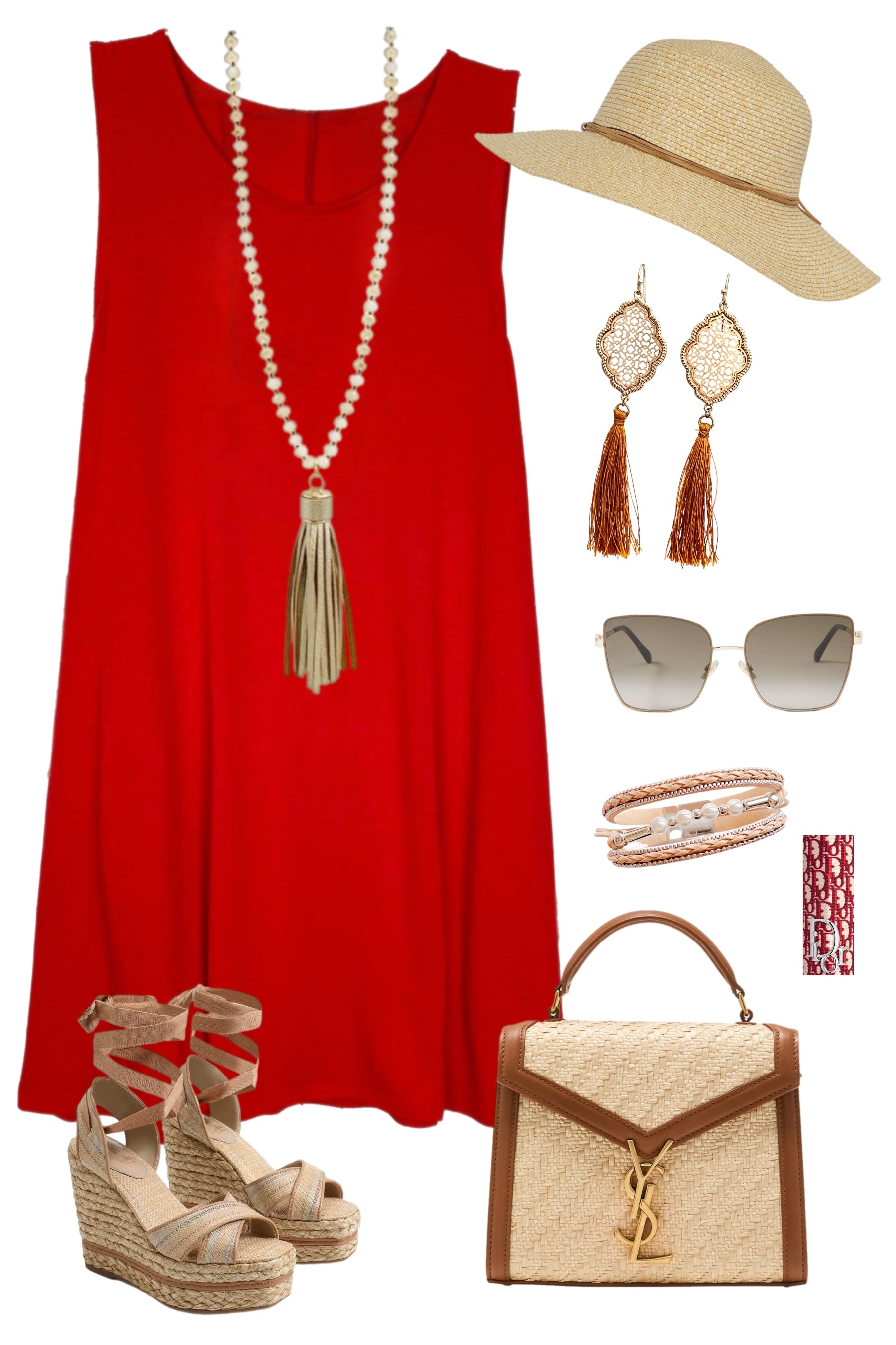 Basic Pocket Tank Dress - Red-Dress-privityboutique.com-Privity Boutique, Women’s Fashion Boutique in Mesa, Arizona