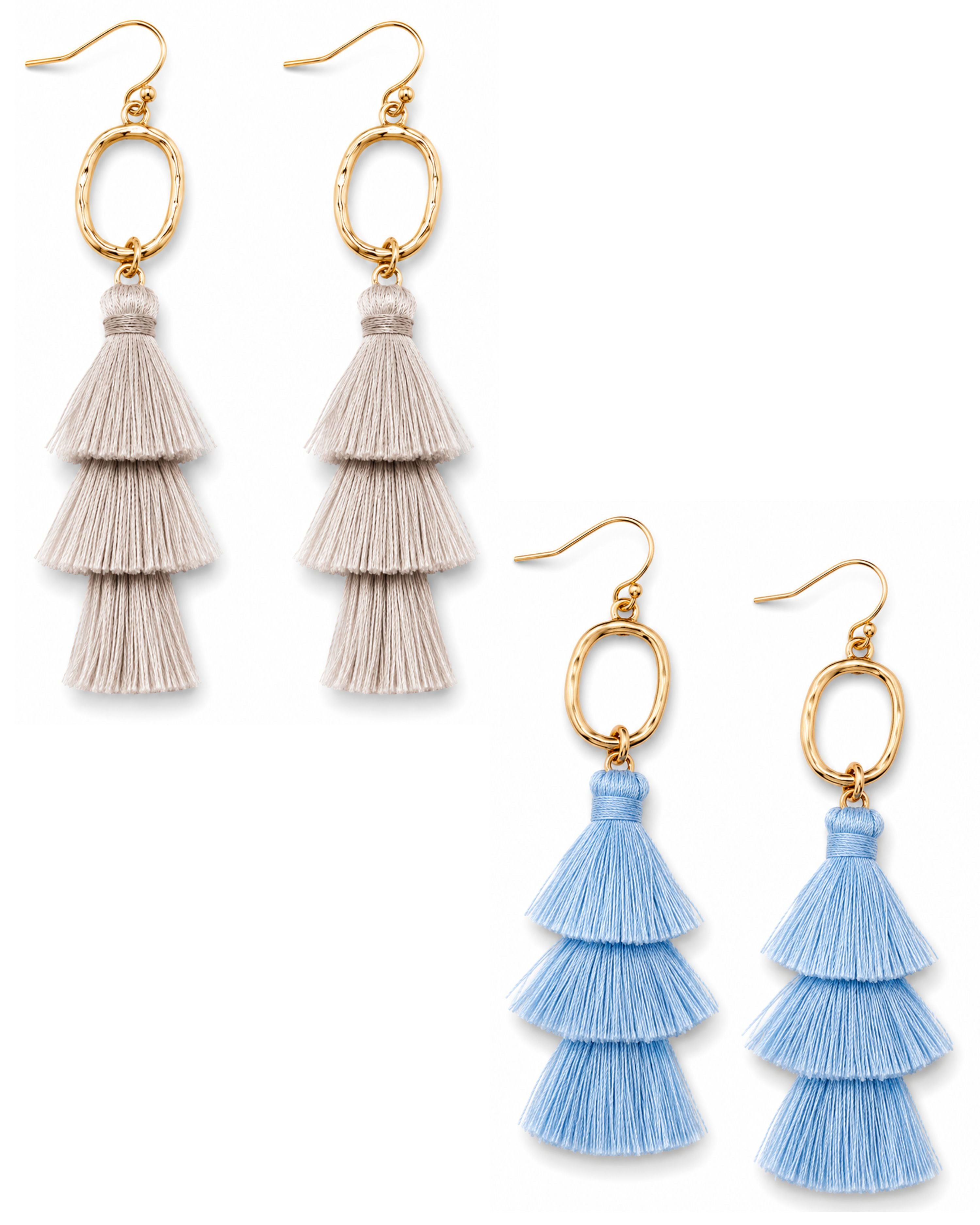 Tiny Tassel Earrings - 2 Colors-earrings-privityboutique-Privity Boutique, Women’s Fashion Boutique in Mesa, Arizona