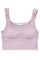 Duly Noted Ribbed Crop Top - Lilac-Top-privityboutique.com-Privity Boutique, Women’s Fashion Boutique in Mesa, Arizona