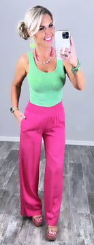 Uncover The Mystery Pants - Pink-Pants-privityboutique.com-Privity Boutique, Women’s Fashion Boutique in Mesa, Arizona