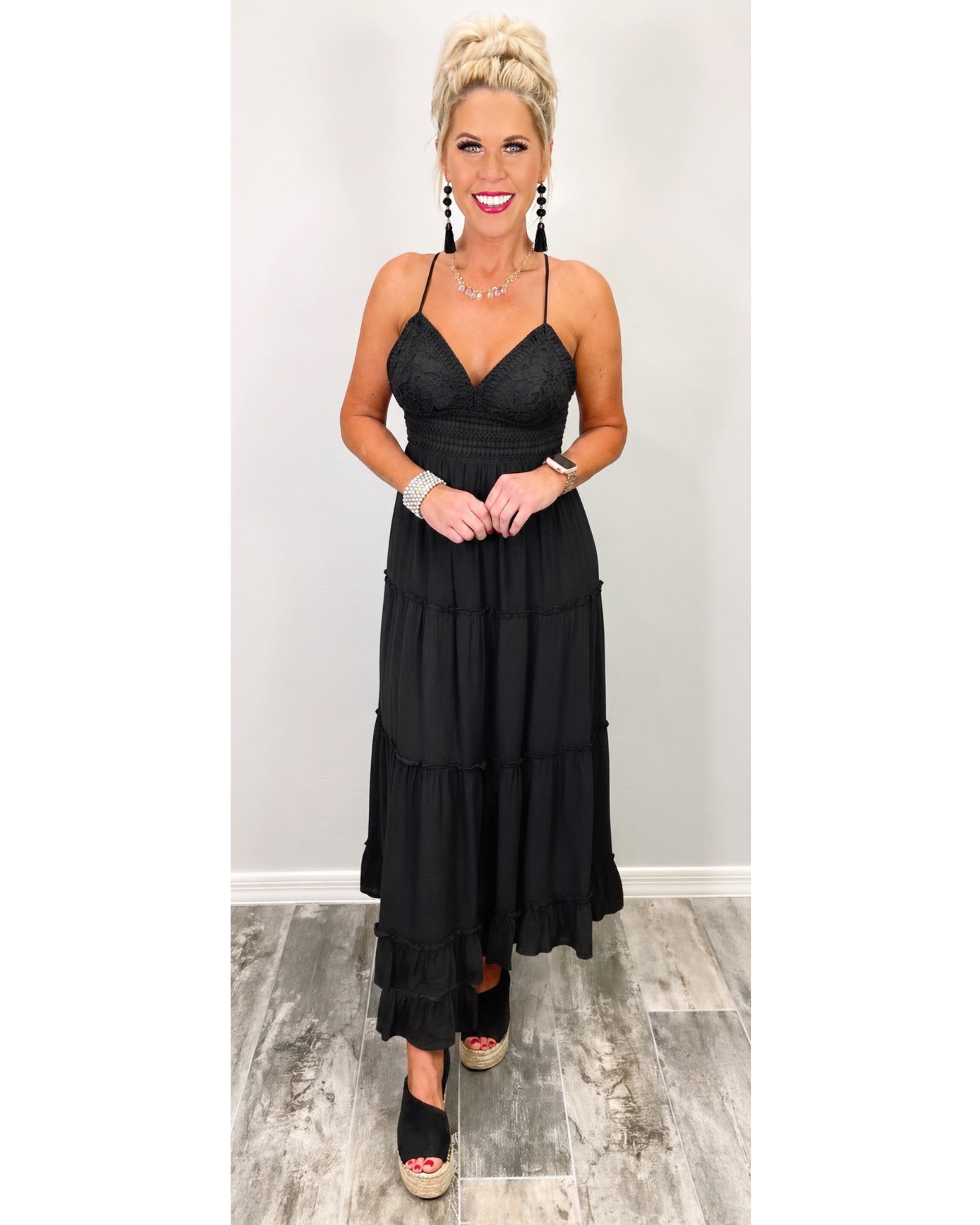 It All Begins With Love Maxi Dress - Black-Dress-privityboutique.com-Privity Boutique, Women’s Fashion Boutique in Mesa, Arizona