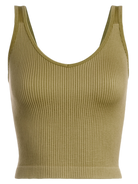 Always Fly Ribbed V Neck Cropped Tank-privityboutique-Privity Boutique, Women’s Fashion Boutique in Mesa, Arizona