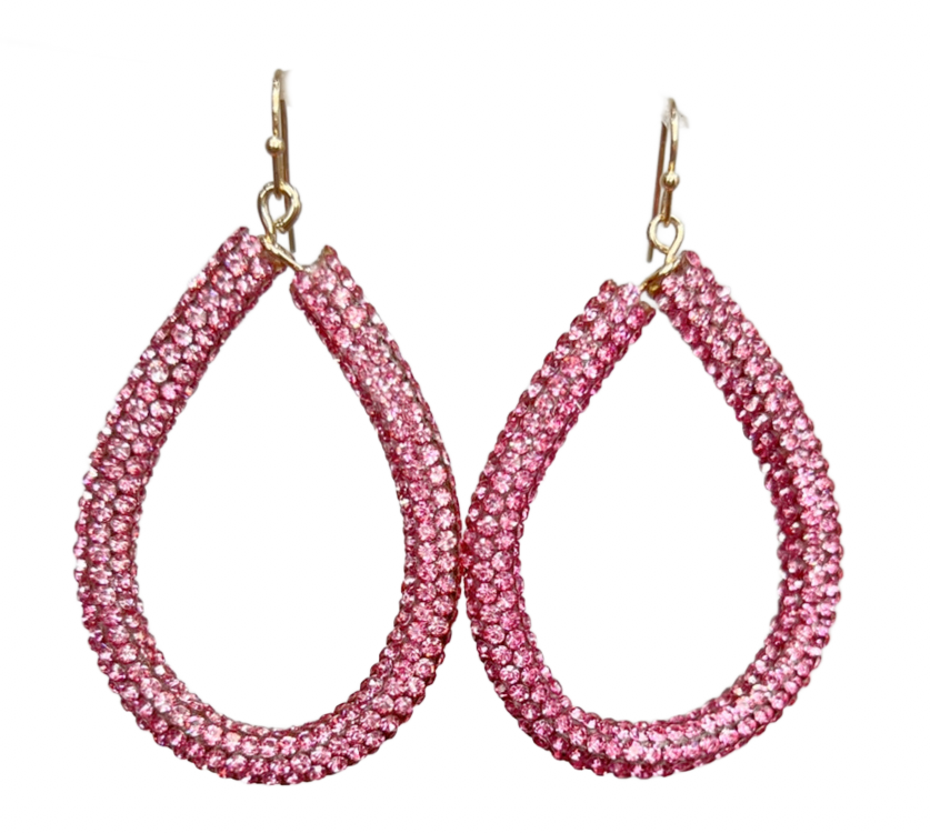 Big Moves Teardrop Bling Earrings- Multiple Colors-privityboutique-Privity Boutique, Women’s Fashion Boutique in Mesa, Arizona