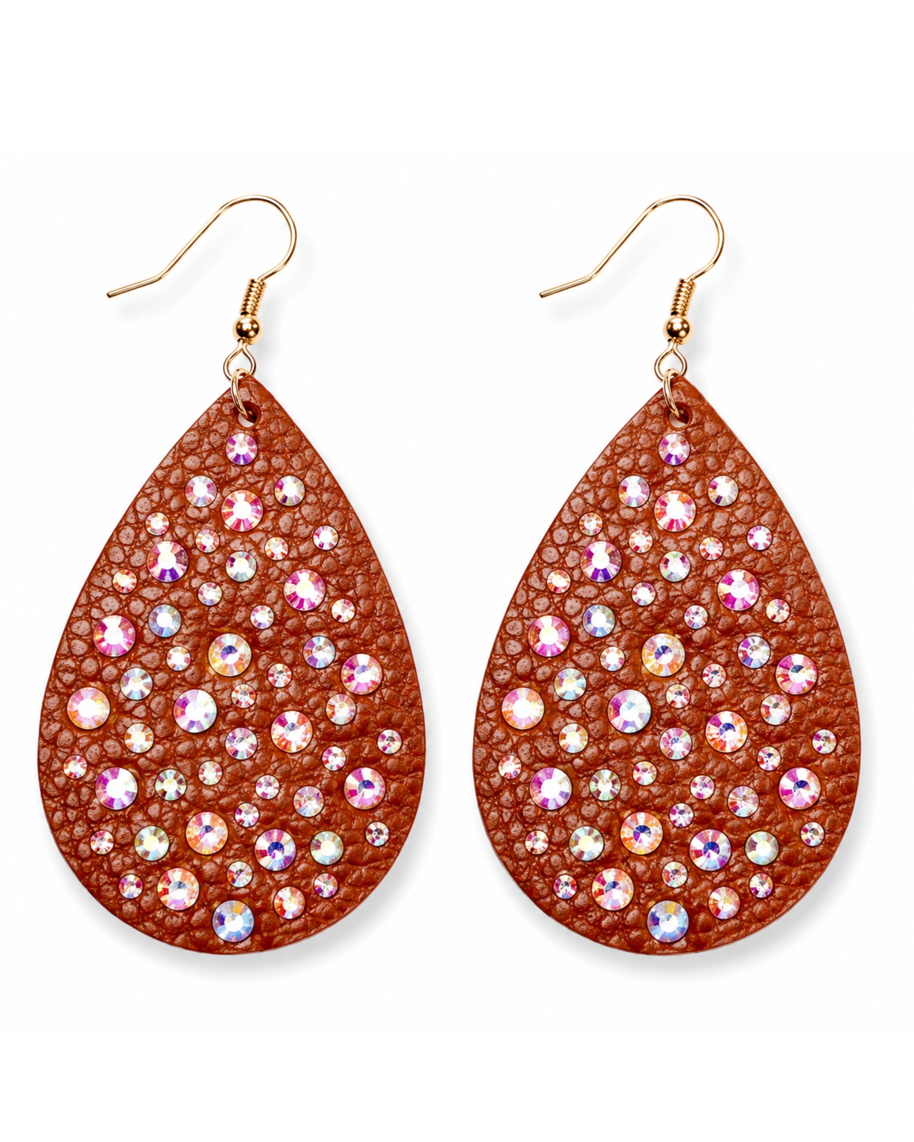 Leather Drop Earrings - Multiple Colors-earrings-privityboutique-Privity Boutique, Women’s Fashion Boutique in Mesa, Arizona