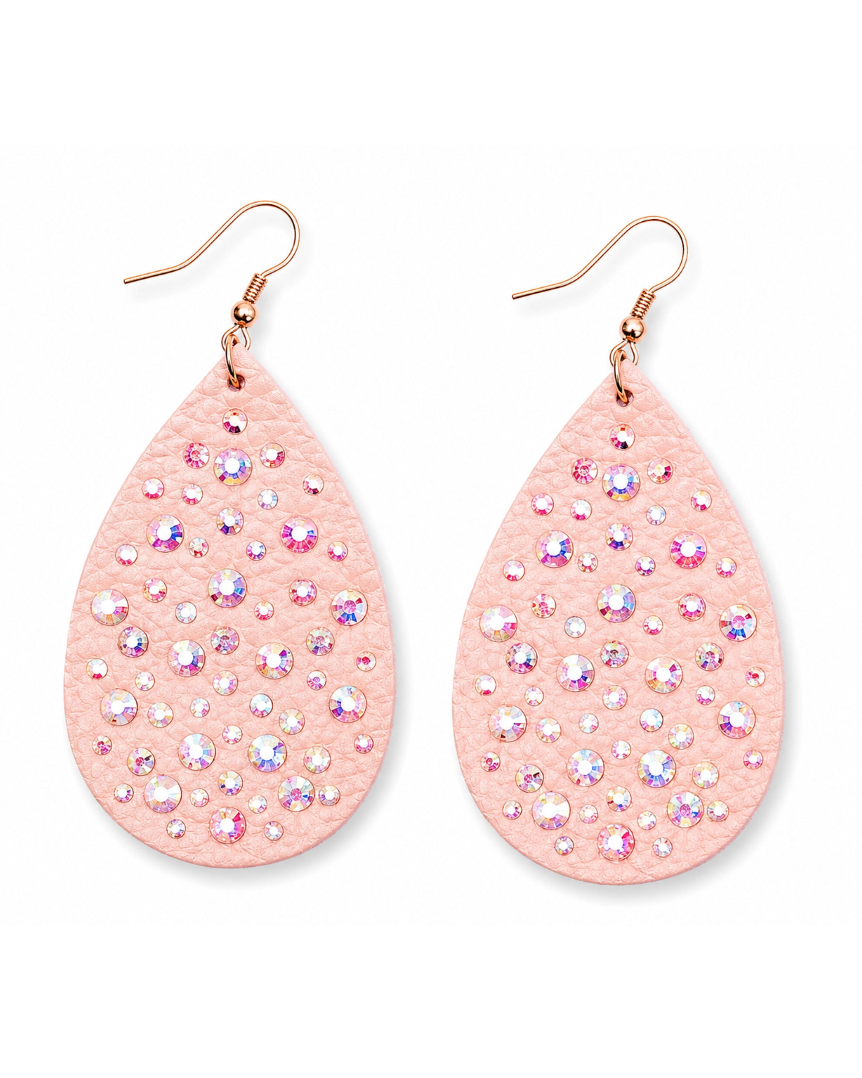 Leather Drop Earrings - Multiple Colors-earrings-privityboutique-Privity Boutique, Women’s Fashion Boutique in Mesa, Arizona