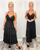 It All Begins With Love Maxi Dress - Black-Dress-privityboutique.com-Privity Boutique, Women’s Fashion Boutique in Mesa, Arizona