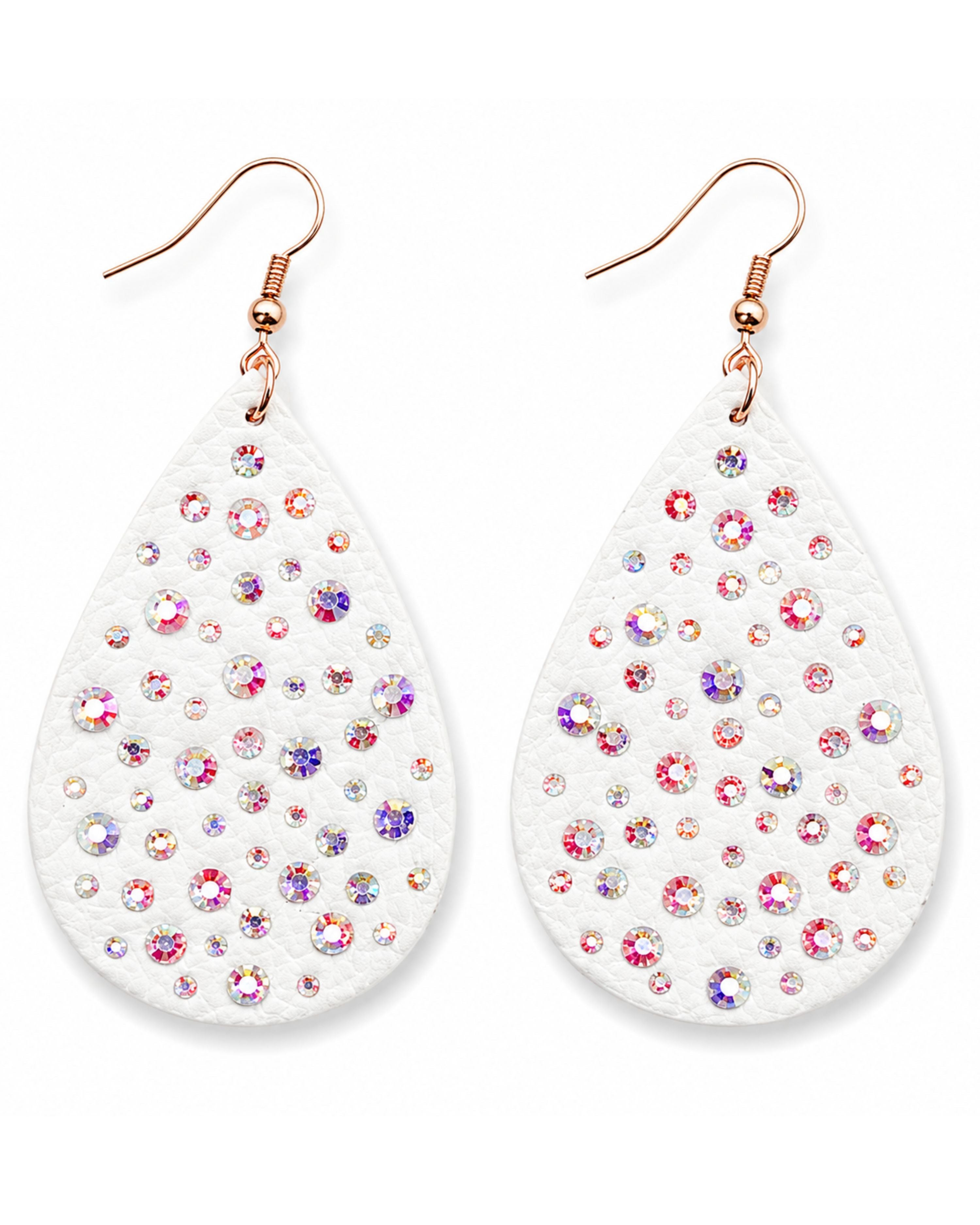 Leather Drop Earrings - Multiple Colors-earrings-privityboutique-Privity Boutique, Women’s Fashion Boutique in Mesa, Arizona
