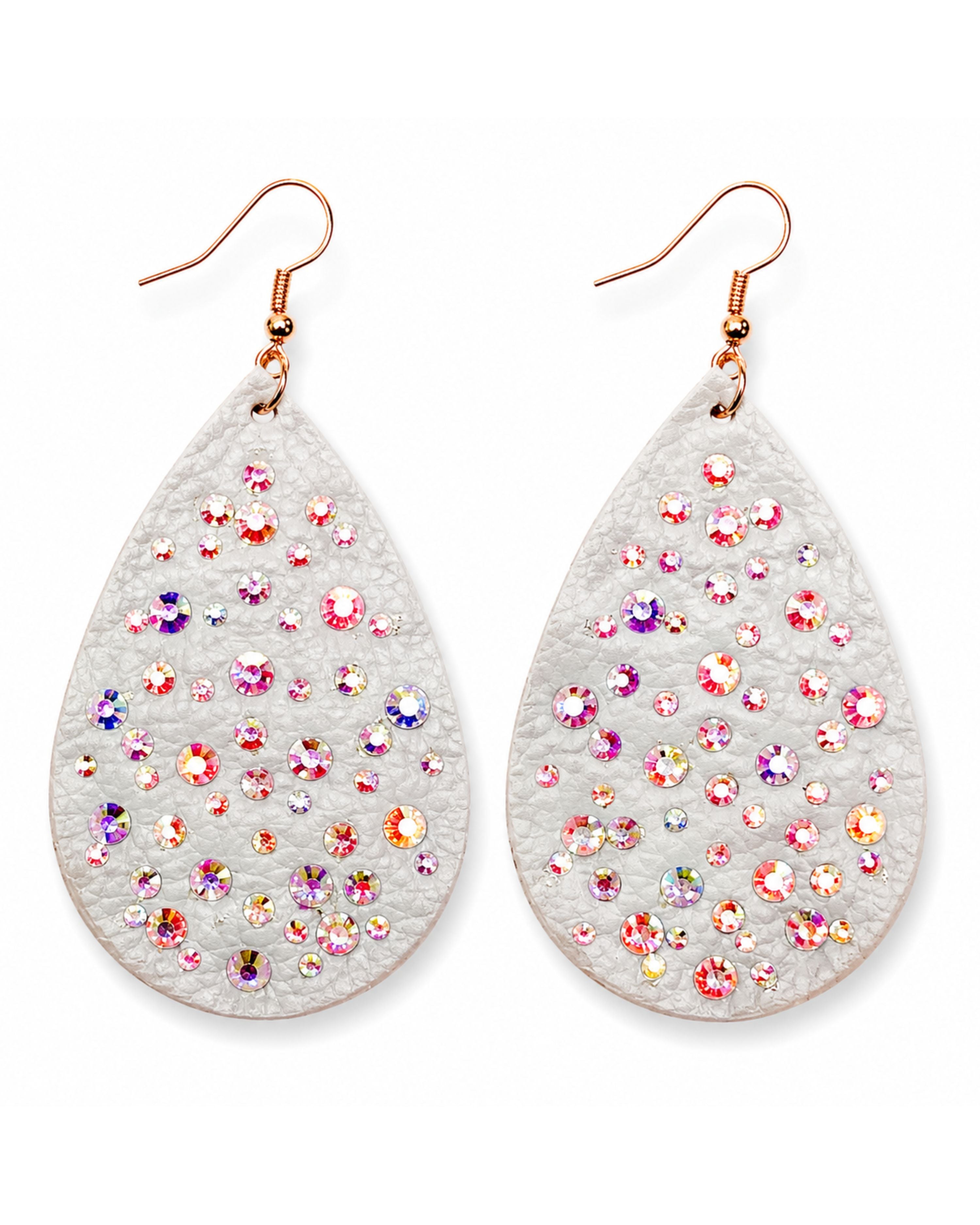 Leather Drop Earrings - Multiple Colors-earrings-privityboutique-Privity Boutique, Women’s Fashion Boutique in Mesa, Arizona