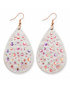 Leather Drop Earrings - Multiple Colors-earrings-privityboutique-Privity Boutique, Women’s Fashion Boutique in Mesa, Arizona