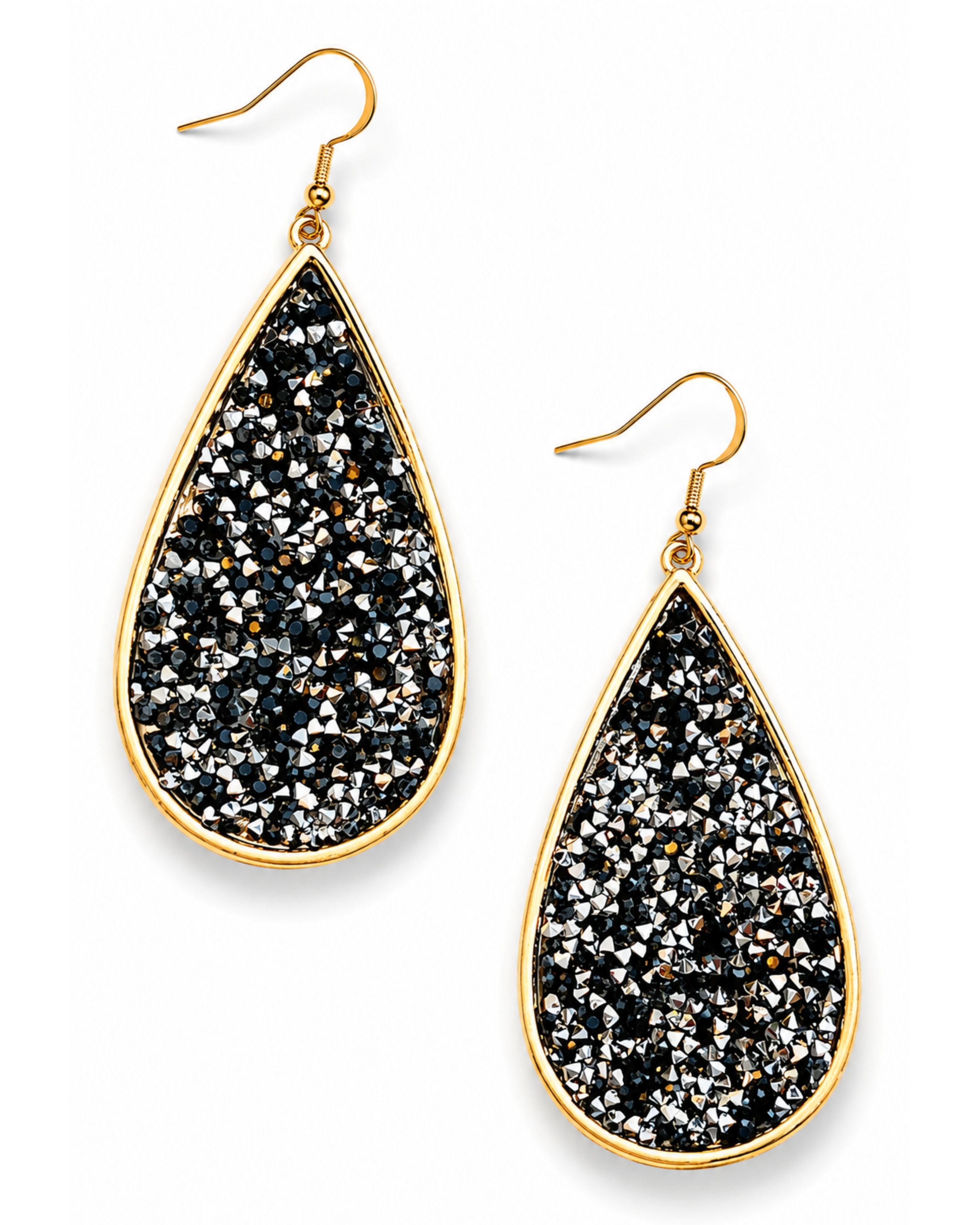 Druzy Drop Earrings-earrings-privityboutique-Privity Boutique, Women’s Fashion Boutique in Mesa, Arizona
