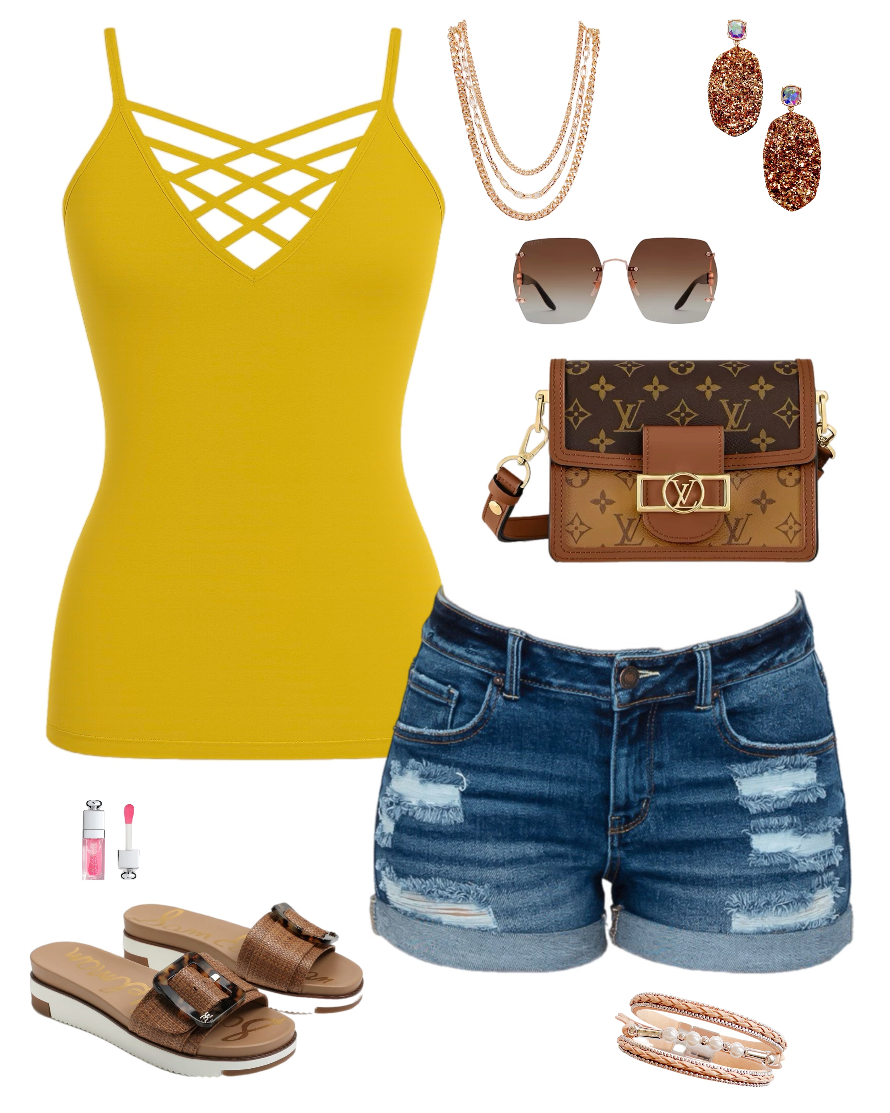 Long Caged Cami - Wasabi-cami-privityboutique-Privity Boutique, Women’s Fashion Boutique in Mesa, Arizona