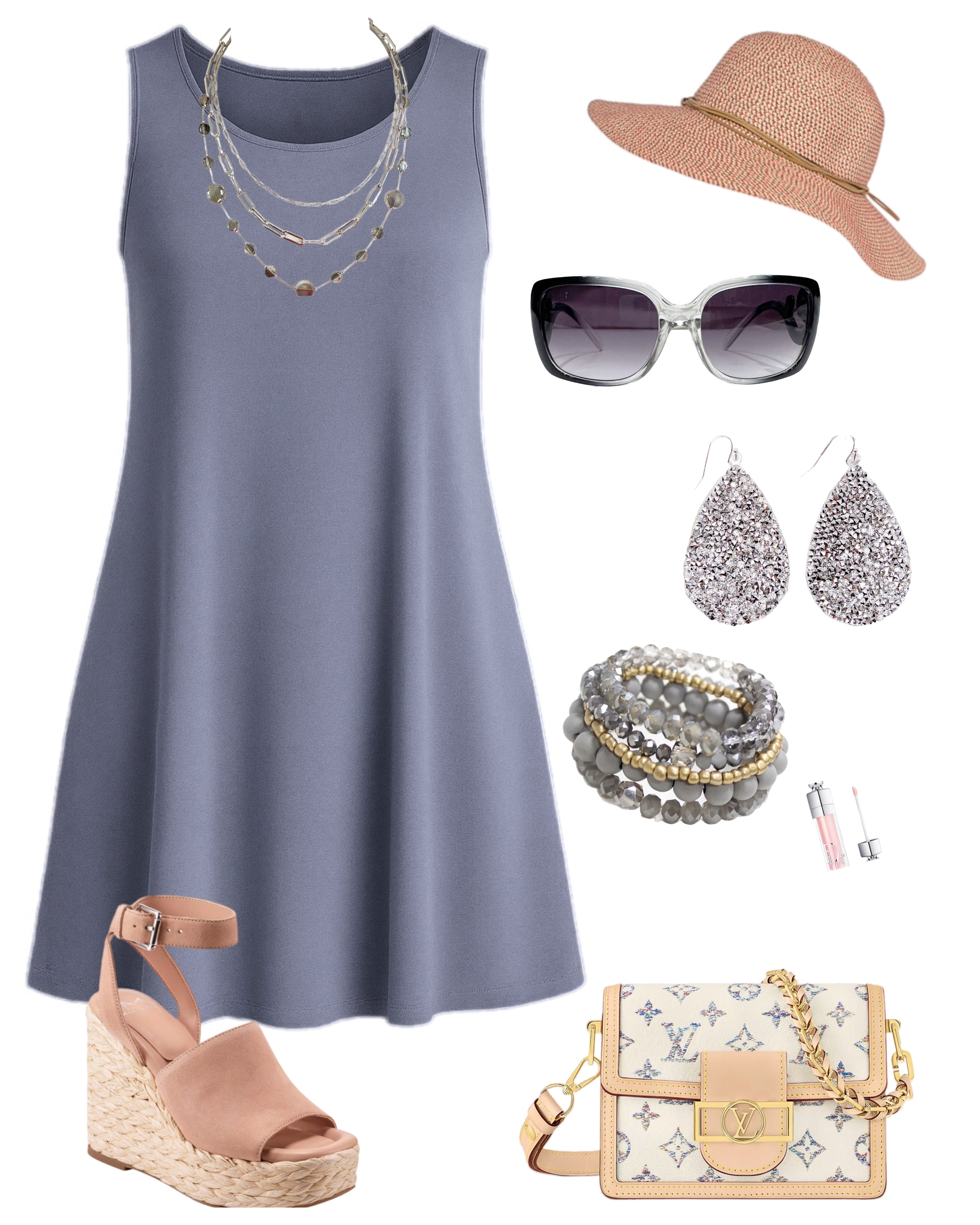 Basic Pocket Tank Dress - Grey-Dress-privityboutique.com-Privity Boutique, Women’s Fashion Boutique in Mesa, Arizona