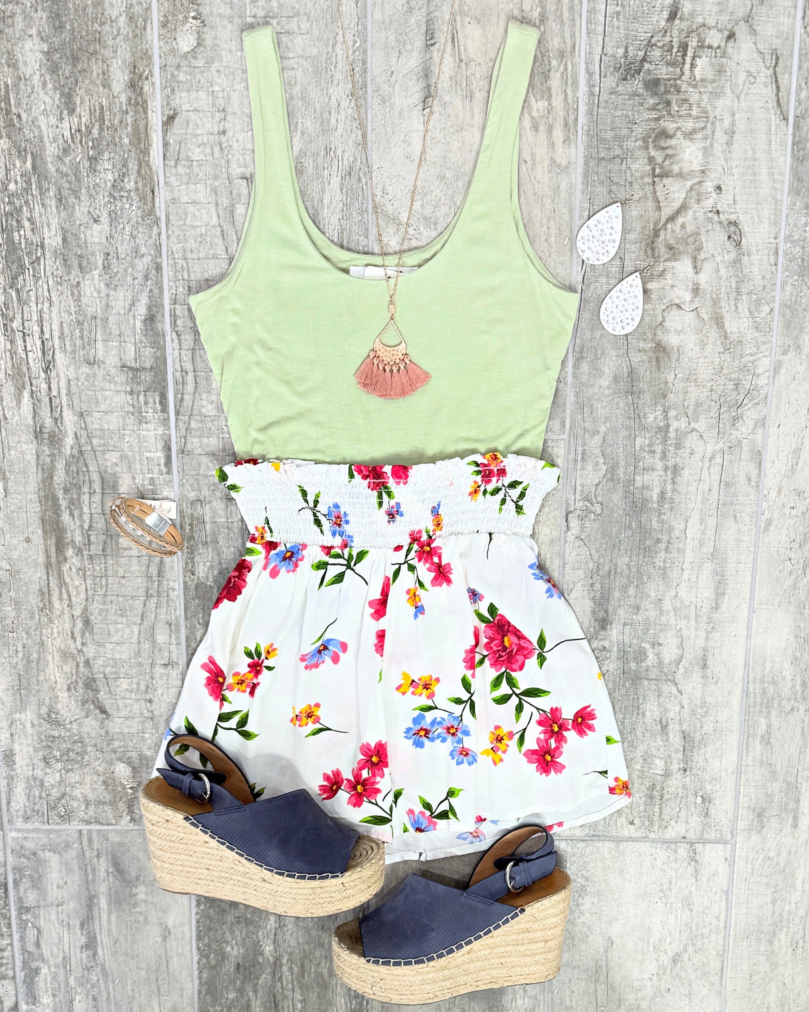 Ready For Anything Bodysuit - Kiwi-bodysuit-privityboutique.com-Privity Boutique, Women’s Fashion Boutique in Mesa, Arizona