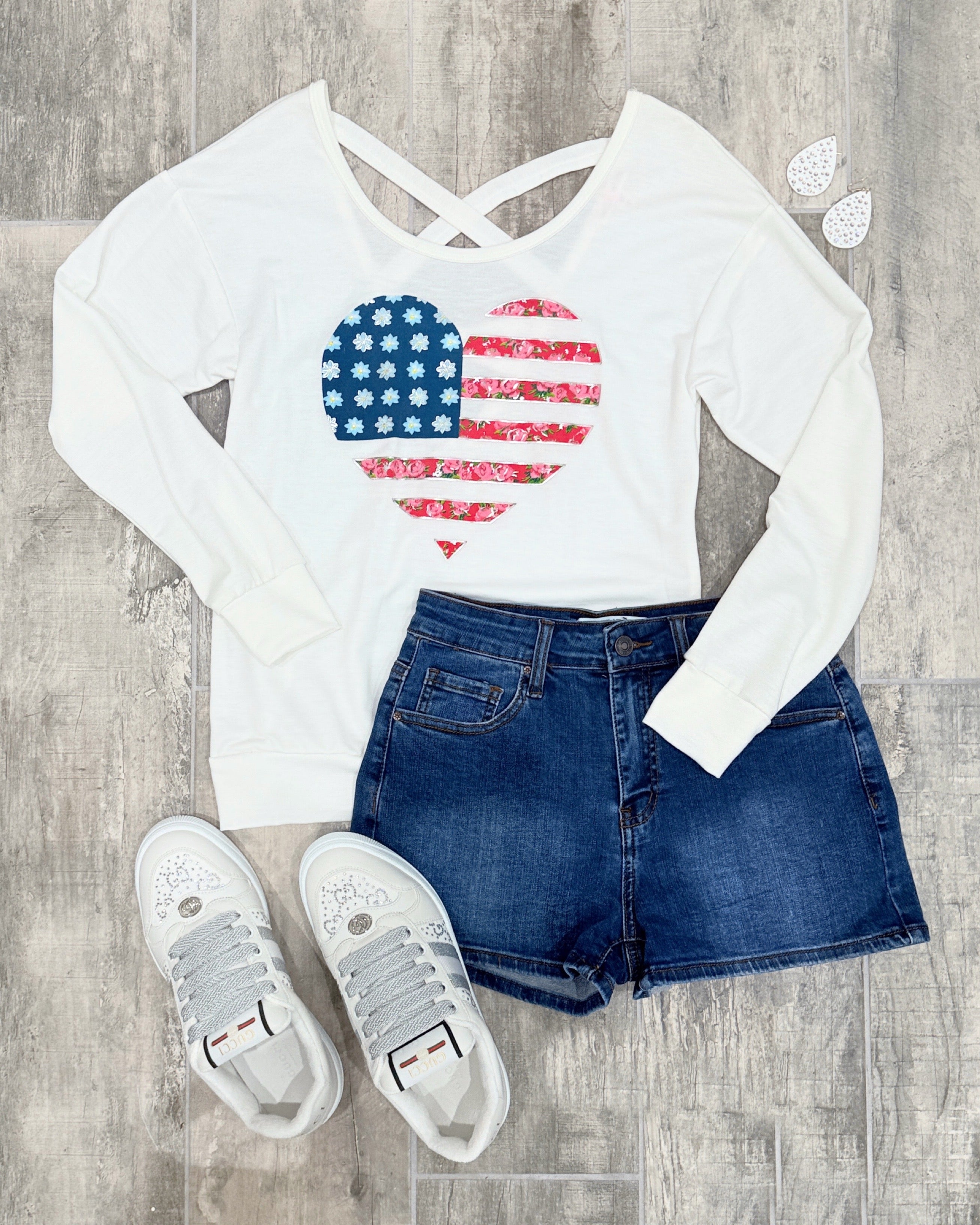 Love America Cross Back Top-bandeau-privityboutique-Privity Boutique, Women’s Fashion Boutique in Mesa, Arizona