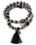 Doing the Most Bracelet - Black-Bracelet-privityboutique.com-Privity Boutique, Women’s Fashion Boutique in Mesa, Arizona