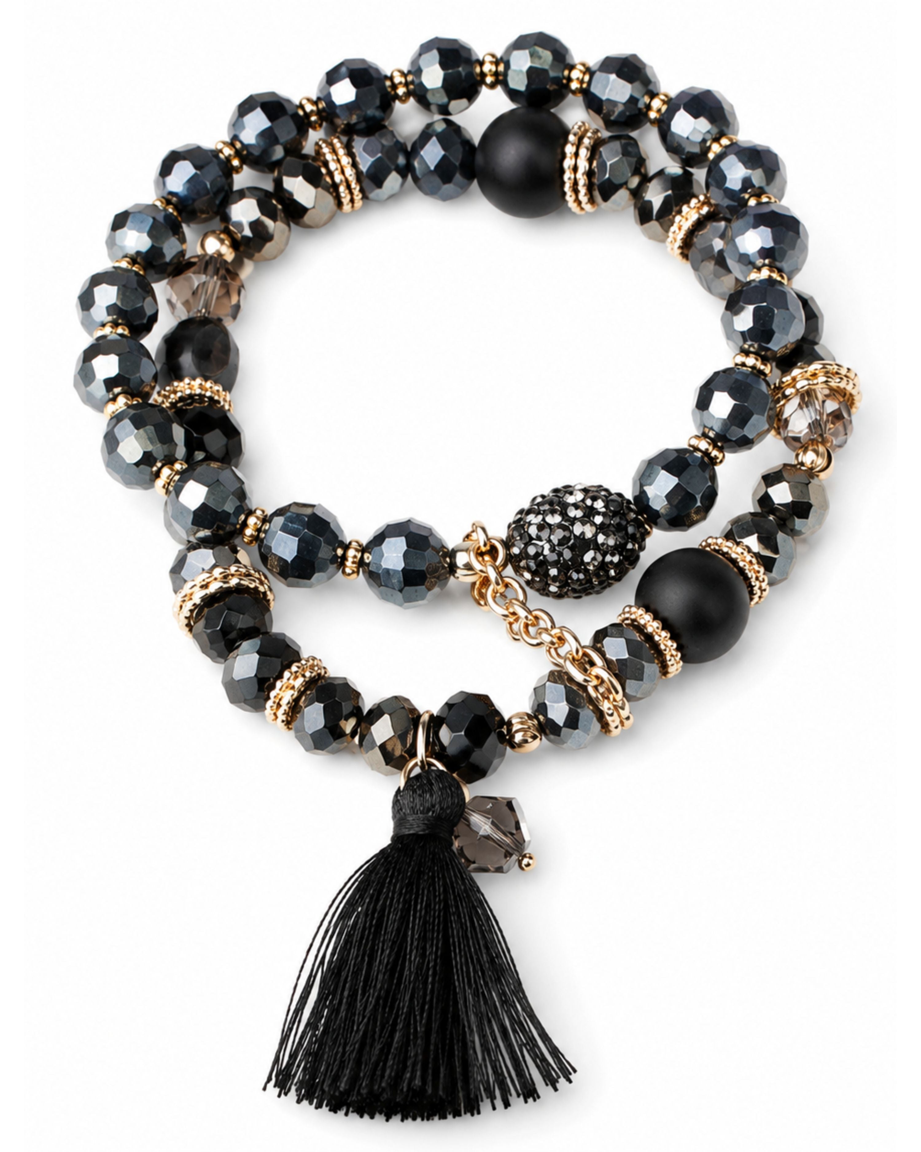 Doing the Most Bracelet - Black-Bracelet-privityboutique.com-Privity Boutique, Women’s Fashion Boutique in Mesa, Arizona