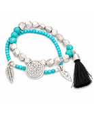 Feather & Free Bracelet-Bracelet-privityboutique.com-Privity Boutique, Women’s Fashion Boutique in Mesa, Arizona