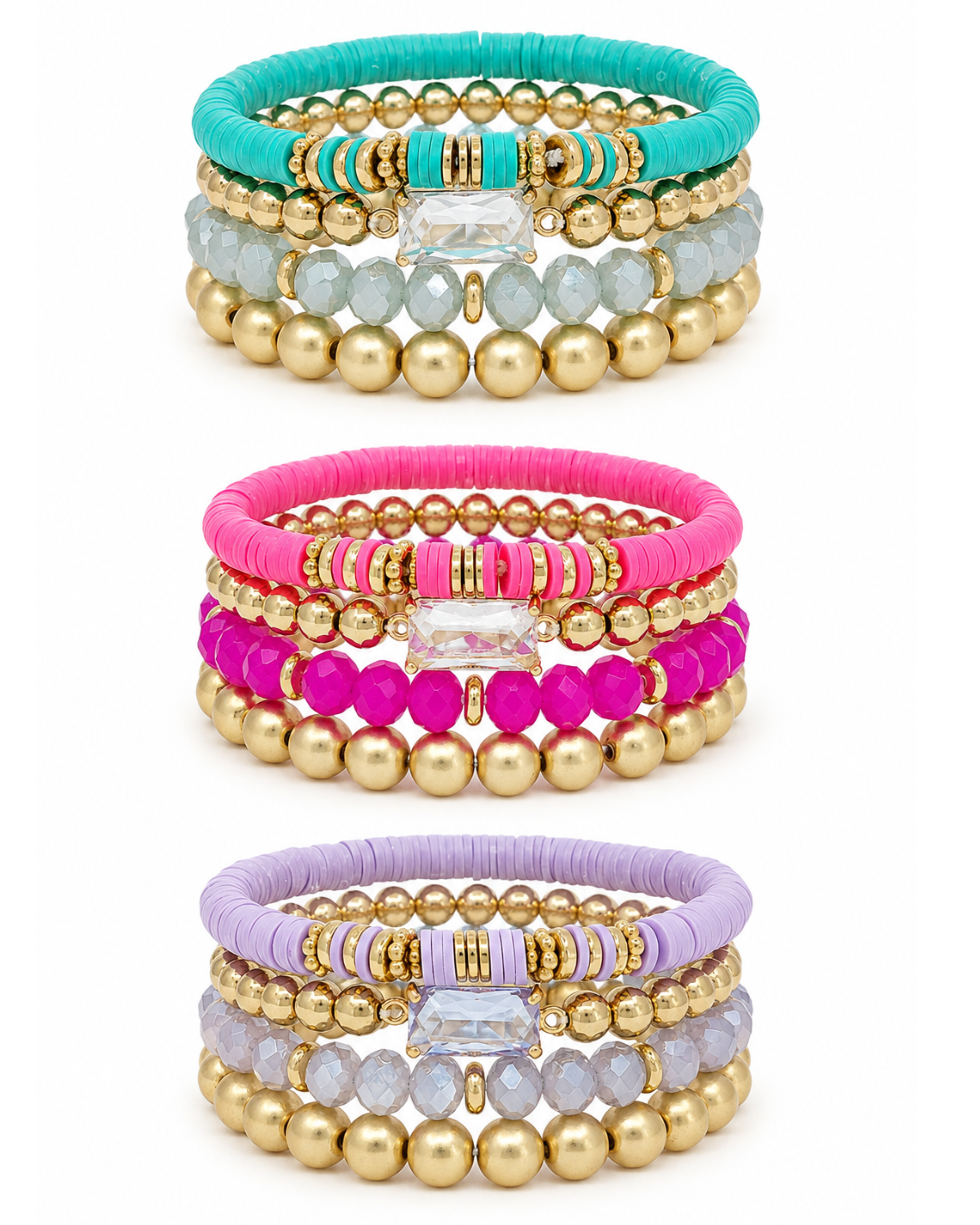 Love You Too Much Stacked Bracelet-Bracelet-privityboutique-Privity Boutique, Women’s Fashion Boutique in Mesa, Arizona