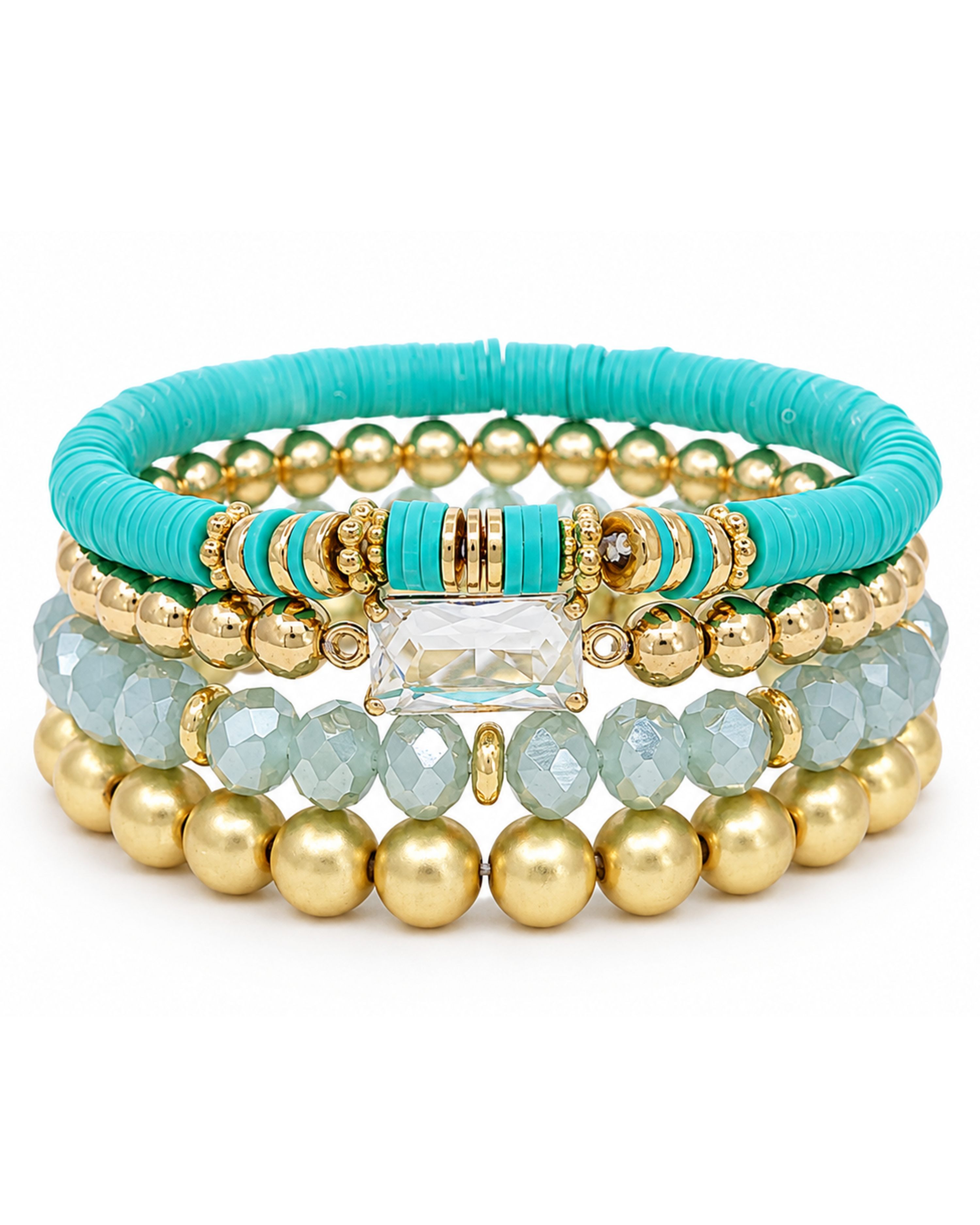 Love You Too Much Stacked Bracelet-Bracelet-privityboutique-Privity Boutique, Women’s Fashion Boutique in Mesa, Arizona