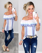 Southern Memories Striped Top-Top-privityboutique-Privity Boutique, Women’s Fashion Boutique in Mesa, Arizona