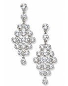 Be The Queen Rhinestone Drop Earrings-Earrings-privityboutique-Privity Boutique, Women’s Fashion Boutique in Mesa, Arizona