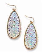Bold & Exciting Teardrop Druzy Earrings AB-earrings-privityboutique-Privity Boutique, Women’s Fashion Boutique in Mesa, Arizona