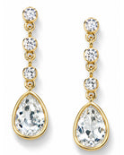 When She Speaks Gold Teardrop Earrings-earrings-privityboutique.com-Privity Boutique, Women’s Fashion Boutique in Mesa, Arizona