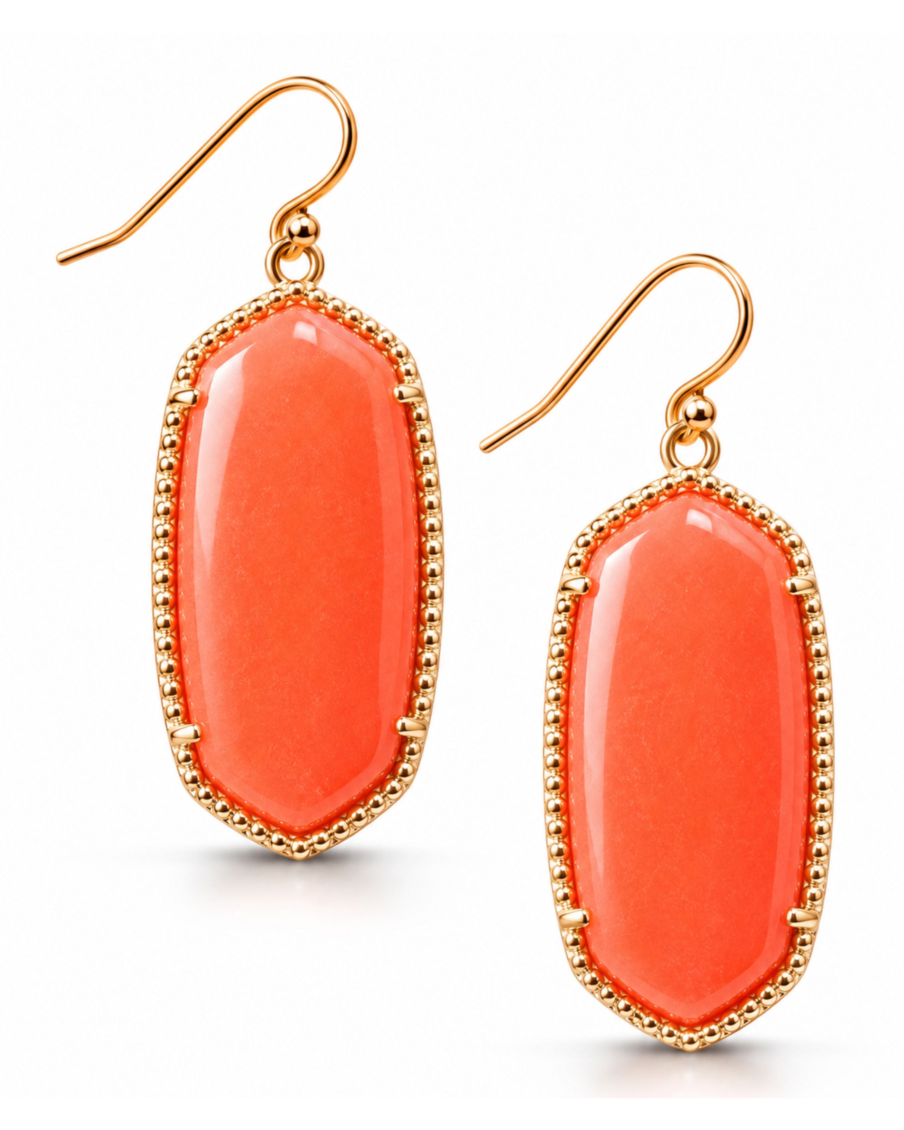 Coral Drop Earrings-Earrings-privityboutique-Privity Boutique, Women’s Fashion Boutique in Mesa, Arizona