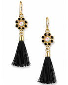 Black Blooming Tassel Earrings-earrings-privityboutique-Privity Boutique, Women’s Fashion Boutique in Mesa, Arizona