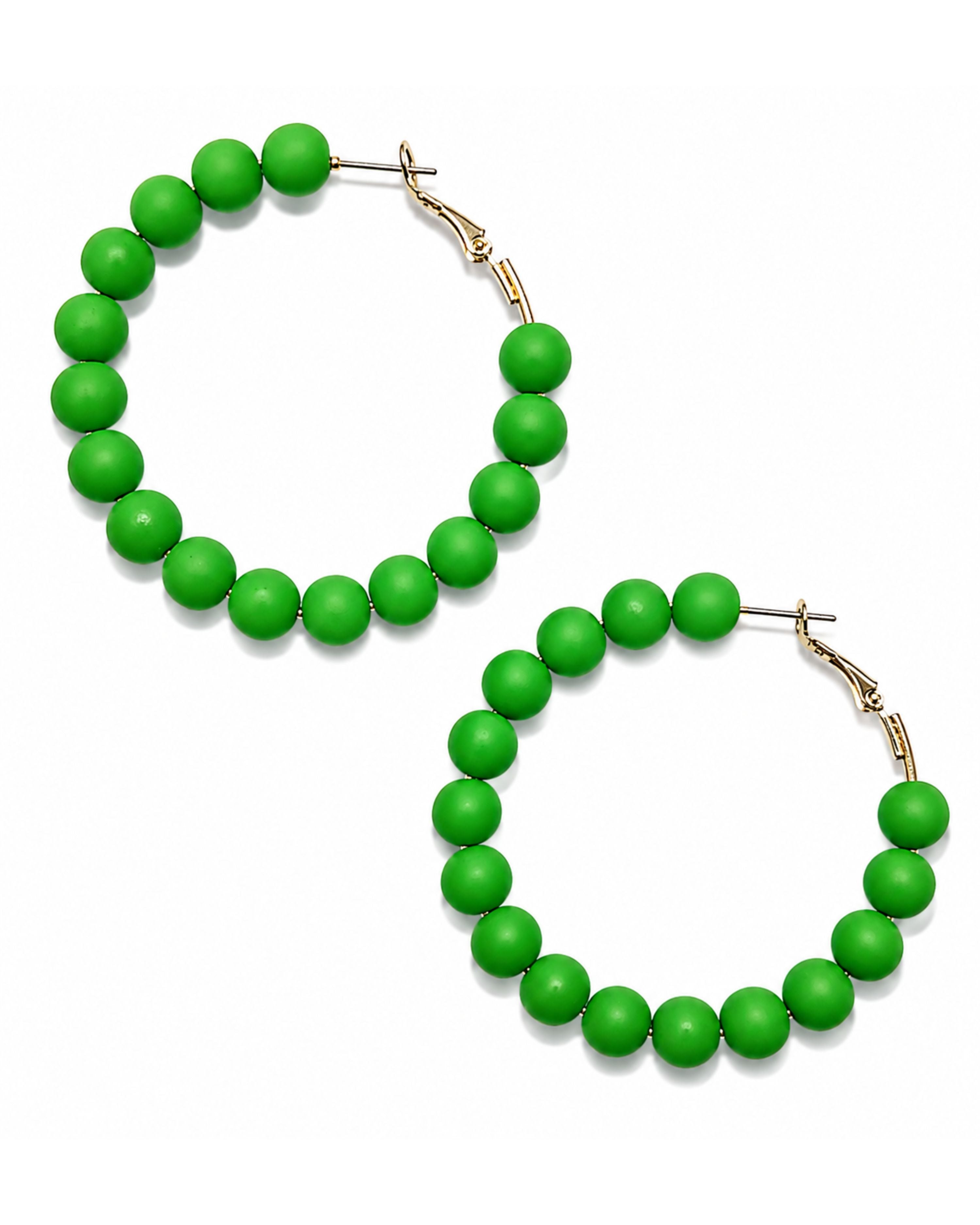 Bold Beaded Hoop Earrings-earrings-privityboutique-Privity Boutique, Women’s Fashion Boutique in Mesa, Arizona