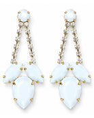 Tear Drop Baby Blue & Rhinestone Earrings-earrings-privityboutique-Privity Boutique, Women’s Fashion Boutique in Mesa, Arizona
