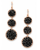 Black Beaded Earrings-Earrings-privityboutique-Privity Boutique, Women’s Fashion Boutique in Mesa, Arizona