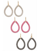 Big Moves Teardrop Bling Earrings- Multiple Colors-Earrings-privityboutique-Privity Boutique, Women’s Fashion Boutique in Mesa, Arizona