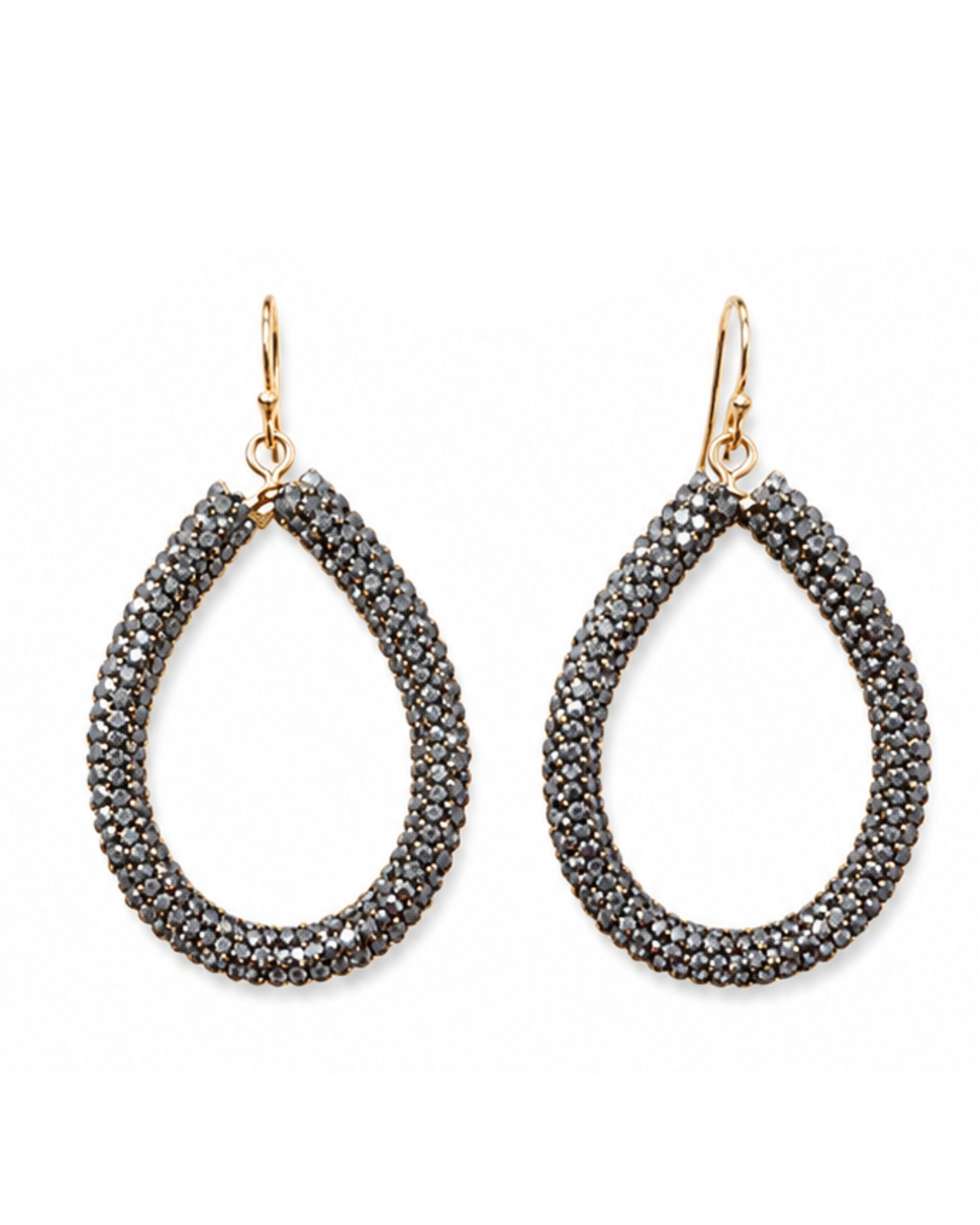 Big Moves Teardrop Bling Earrings- Multiple Colors-Earrings-privityboutique-Privity Boutique, Women’s Fashion Boutique in Mesa, Arizona