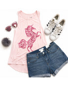 Dont Quit Your Day Dream Unicorn Tank-Top-privityboutique.com-Privity Boutique, Women’s Fashion Boutique in Mesa, Arizona