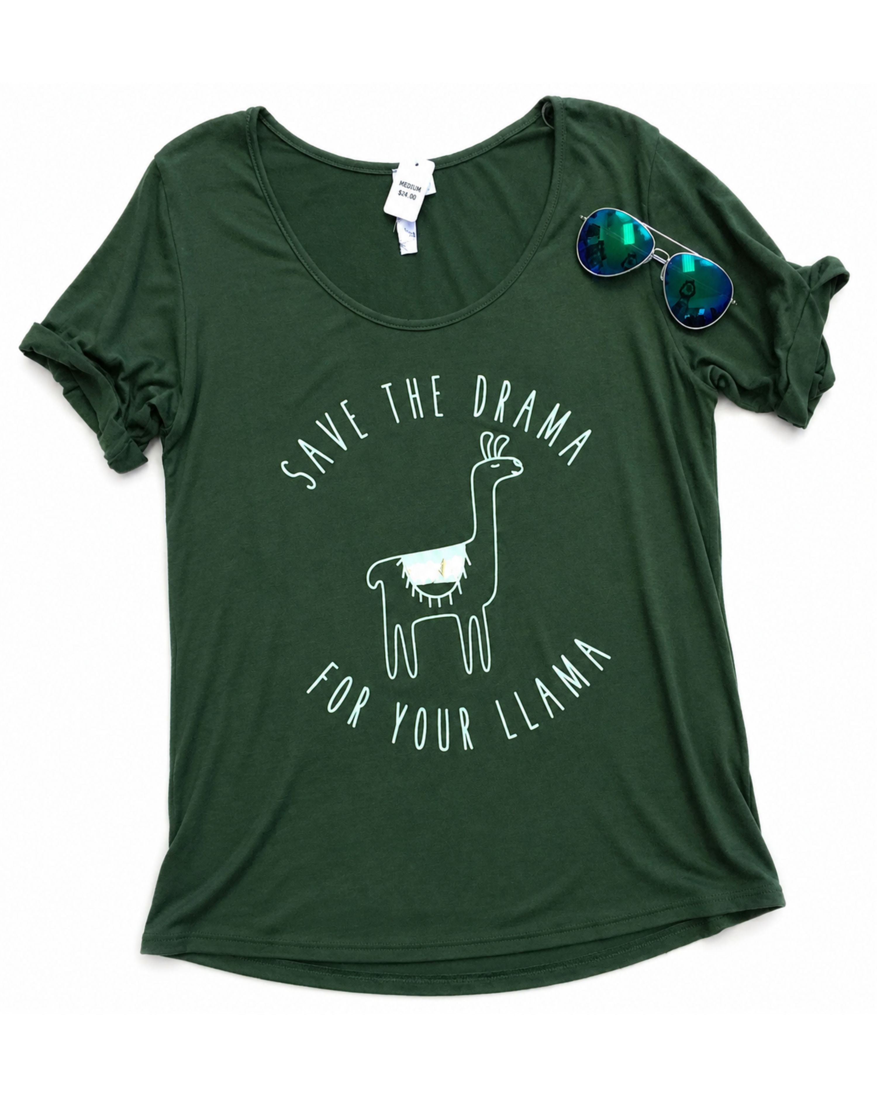 Save the Drama for your Llama-Top-privityboutique.com-Privity Boutique, Women’s Fashion Boutique in Mesa, Arizona