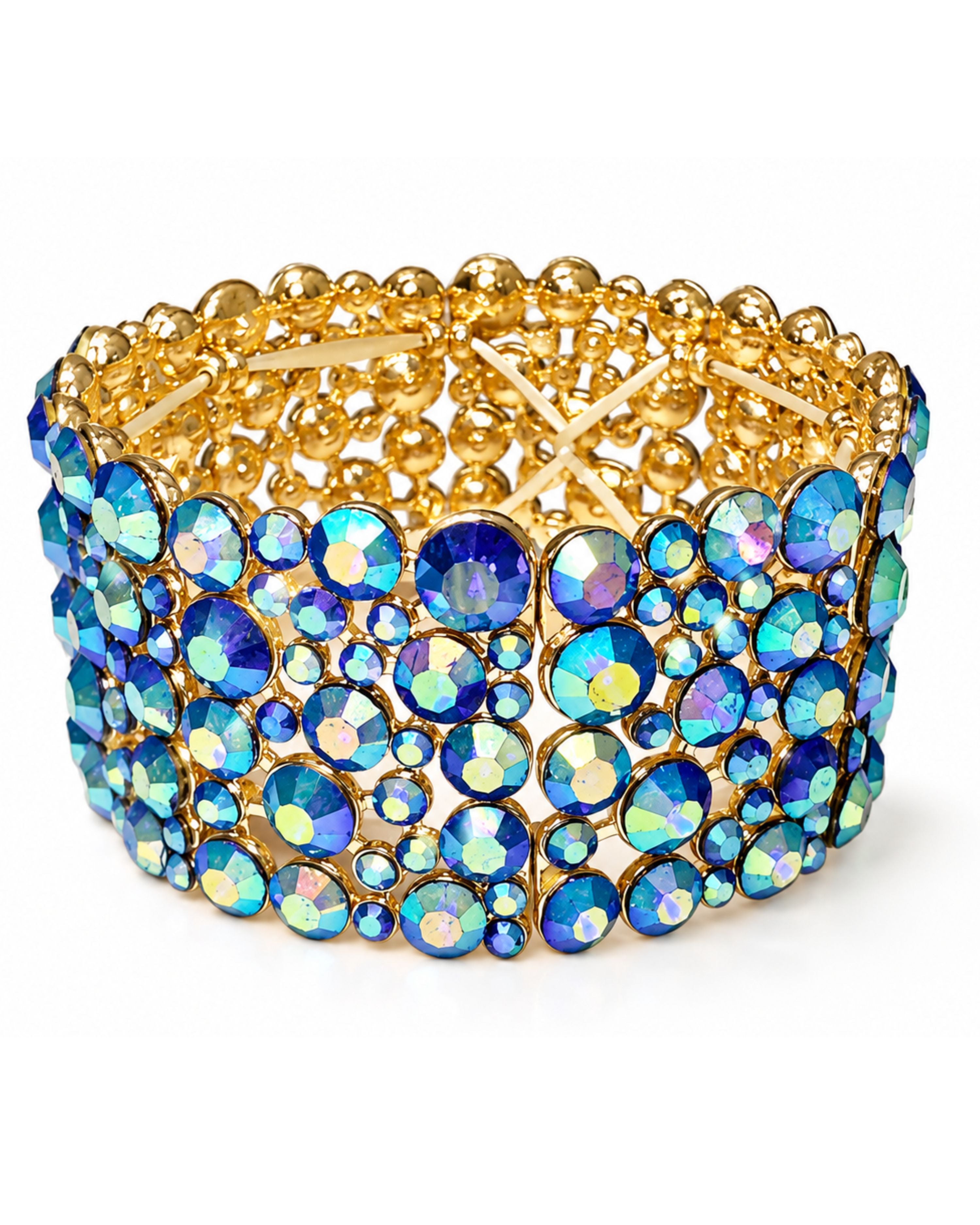 Beautiful in Blue AB Bracelet-Bracelet-privityboutique.com-Privity Boutique, Women’s Fashion Boutique in Mesa, Arizona