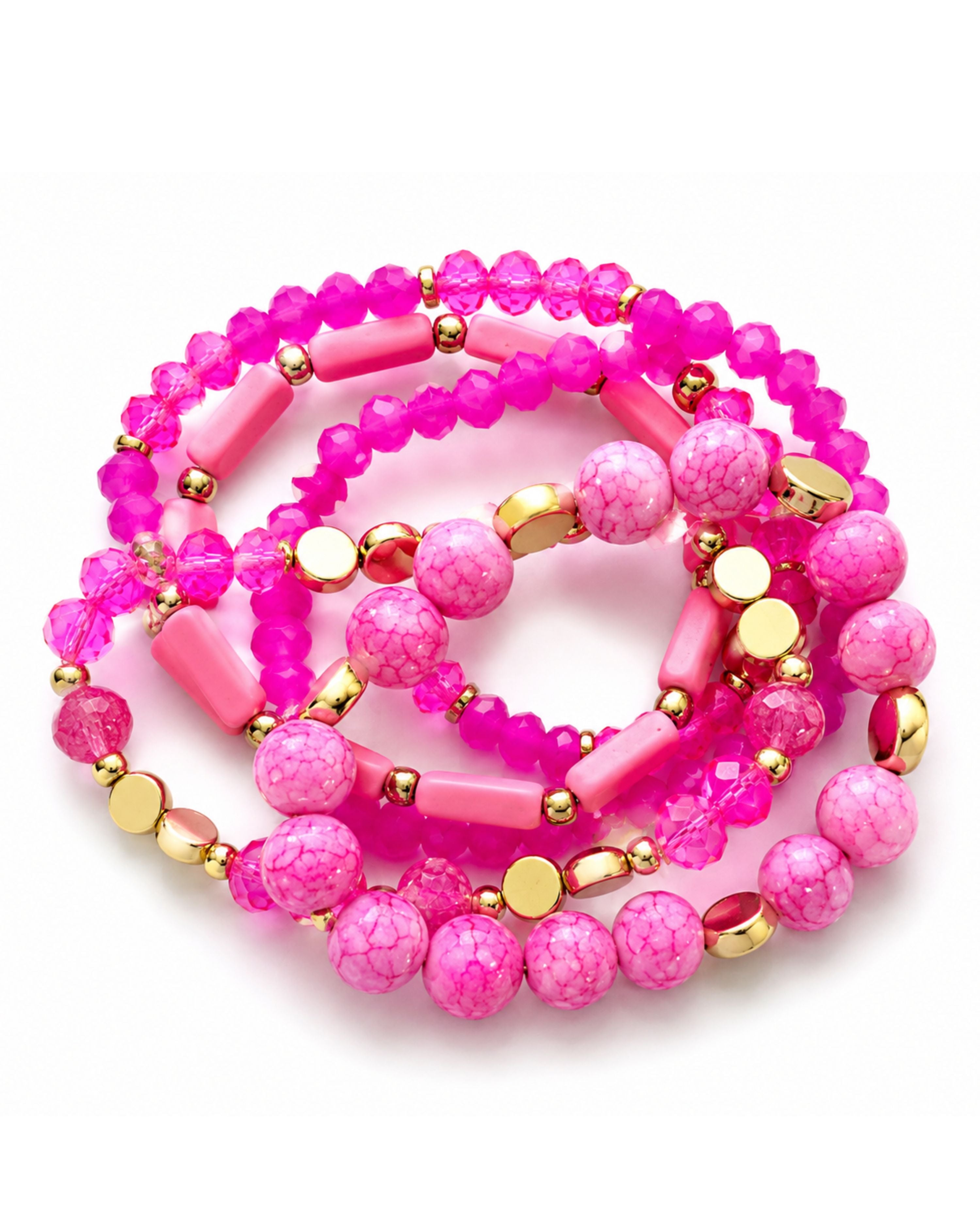 In Stages Bracelet - Pink-bracelet-privityboutique.com-Privity Boutique, Women’s Fashion Boutique in Mesa, Arizona
