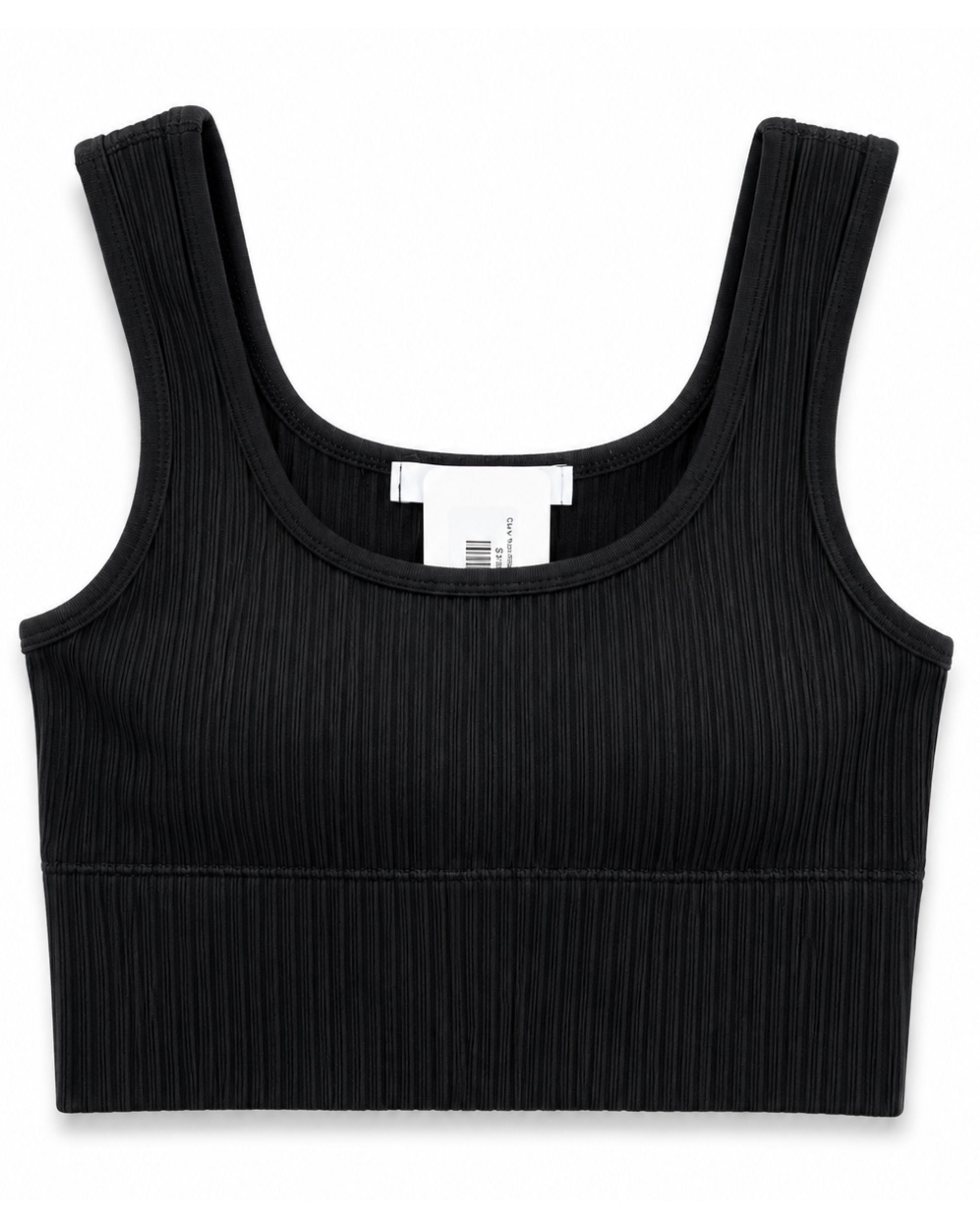 Duly Noted Ribbed Crop Top - Black-Crop Top-privityboutique.com-Privity Boutique, Women’s Fashion Boutique in Mesa, Arizona
