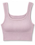 Duly Noted Ribbed Crop Top - Lilac-Crop Top-privityboutique.com-Privity Boutique, Women’s Fashion Boutique in Mesa, Arizona