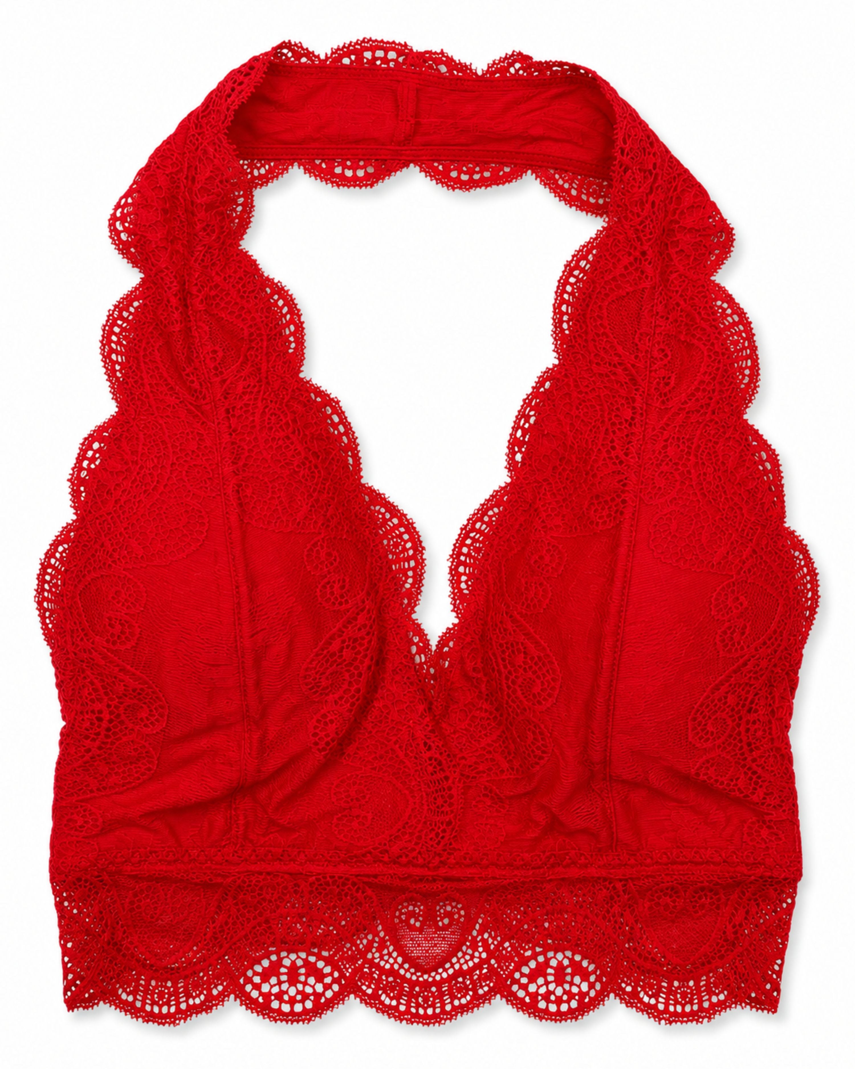 Bare it All Padded Lace Halter Bralette-Padded Bralette-privityboutique.com-Privity Boutique, Women’s Fashion Boutique in Mesa, Arizona