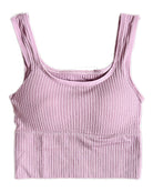 Duly Noted Ribbed Crop Top - Lavender-Top-privityboutique.com-Privity Boutique, Women’s Fashion Boutique in Mesa, Arizona