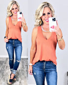 Copper V Neck Top-Top-privityboutique-Privity Boutique, Women’s Fashion Boutique in Mesa, Arizona