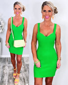 Making Reservations Ribbed Green Dress-Top-privityboutique-Privity Boutique, Women’s Fashion Boutique in Mesa, Arizona