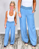 Uncover The Mystery Pants - Blue-Pants-privityboutique.com-Privity Boutique, Women’s Fashion Boutique in Mesa, Arizona