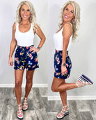 She's Stealing Hearts Multi Floral Shorts-Shorts-privityboutique.com-Privity Boutique, Women’s Fashion Boutique in Mesa, Arizona