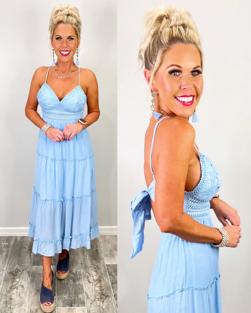 It All Begins With Love Maxi Dress - Sky Blue-Dress-privityboutique.com-Privity Boutique, Women’s Fashion Boutique in Mesa, Arizona